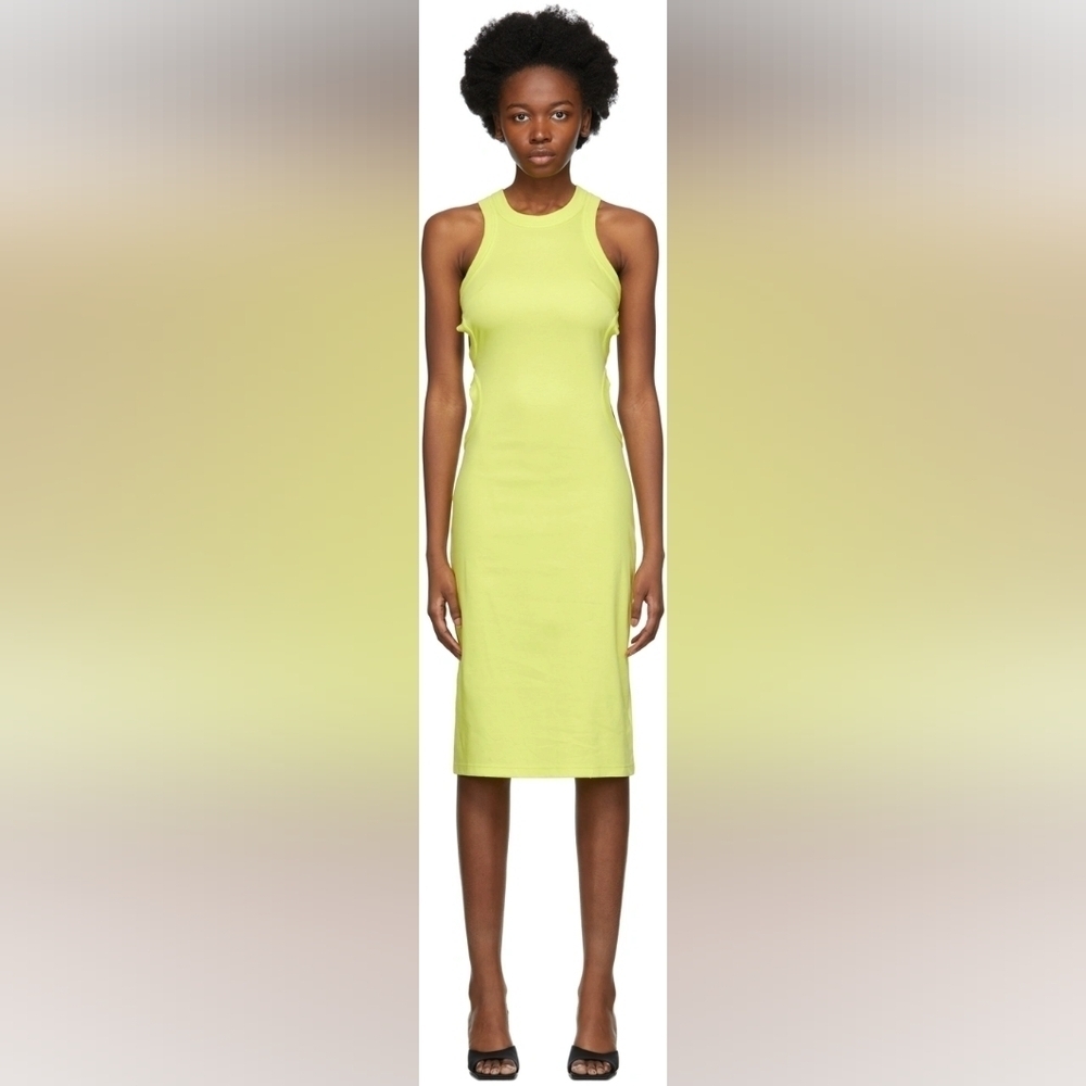 Dion Lee Green Jersey Tank Dress size S BNWT